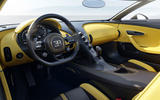 Bugatti Mistral roadster interior front Bugatti Mistral roadster interior front