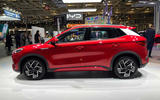 BYD Atto 3 2022 side static Paris motor show BYD Atto 3 2022 side static Paris motor show