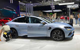 BYD Seal 2022 side static Paris motor show