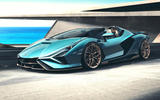 2020 Lamborghini Sian Roadster - front 2020 Lamborghini Sian Roadster - front
