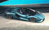 2020 Lamborghini Sian Roadster - top