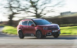 Citroen C5 Aircross cornering