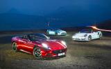Ferrari California T versus Porsche 911 Turbo S & Aston Martin V12 Vantage S