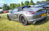 PORSCHE BOXSTER SPYDER: The lightest Porsche on sale when it was launched in 2009