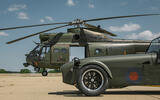 Caterham 360 R RAF with helicopter
