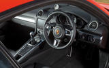 Porsche 718 Cayman S interior