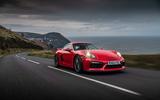 Porsche Cayman - front