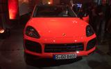 Porsche Cayenne Coupe front