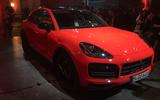 Porsche Cayenne Coupe front
