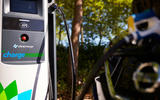 Audi E-tron charging with BP Chargemaster
