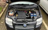 Charlie Martin Fiat Panda 100HP engine bay