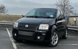 Charlie Martin Fiat Panda 100HP front quarter lead
