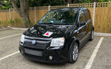 Charlie Martin Fiat Panda 100HP with L plates