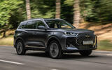 Chery Tiggo 7 front quarter tracking