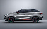 Chery Omoda 5 side static Chery Omoda 5 side static