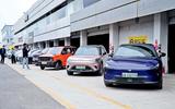 Chinese cars in pitlane Chinese cars in pitlane