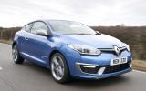 The Renault Megane Coupe GT 220 is priced from £24,230