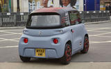 Citroen Ami in London rear cornering