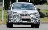 Citroen C4 2024 facelift camo front Citroen C4 2024 facelift camo front