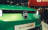 Citroen C5 Aircross concept    front grille Citroen C5 Aircross concept    front grille