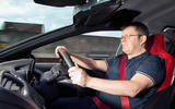 Honda Civic Type R driver