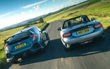 Honda Civic Type R vs Abarth 124 Spider