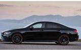 Mercedes CLA leaked image by Redline side profile