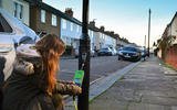 Claire Evans charging Claire Evans charging