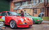Classic car show prep