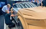 Clay modelling Nissan Qashqai