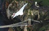 Concorde Clifton suspension bridge