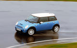 Mini Cooper S cornering