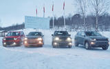 Jeep PHEVs winter testing
