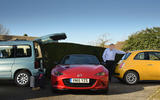 2003 Citroën Berlingo Multispace, 2015 Mazda MX-5, 2015 Fiat 500 TwinAir