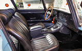 Classic car interior Classic car interior
