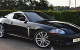 Jaguar XK black Jaguar XK black