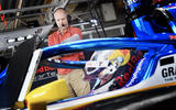 Newey helmet side Newey helmet side