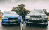 Wright between BMW and Land Rover