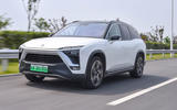 Nio EV on green Chinese numberplate