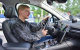 Nio ES8 driving
