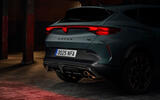 Cupra Formentor VZ5 rear quarter close Cupra Formentor VZ5 rear quarter close