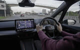 CUPRA Born interior driving CUPRA Born interior driving