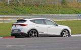 Cupra Formentor five-cylinder prototype side rear