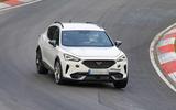 Cupra Formentor five-cylinder prototype front