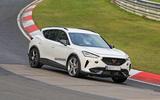 Cupra Formentor five-cylinder prototype front side