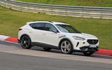 Cupra Formentor five-cylinder prototype side front