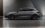 Cupra Leon eHybrid hatch official press images - side Cupra Leon eHybrid hatch official press images - side