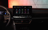 Cupra Leon infotainment system Cupra Leon infotainment system