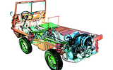 Steyr-Puch Haflinger cutaway