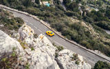 In Lightning Yellow, the Toyota GR Supra really stands out from its surroundings